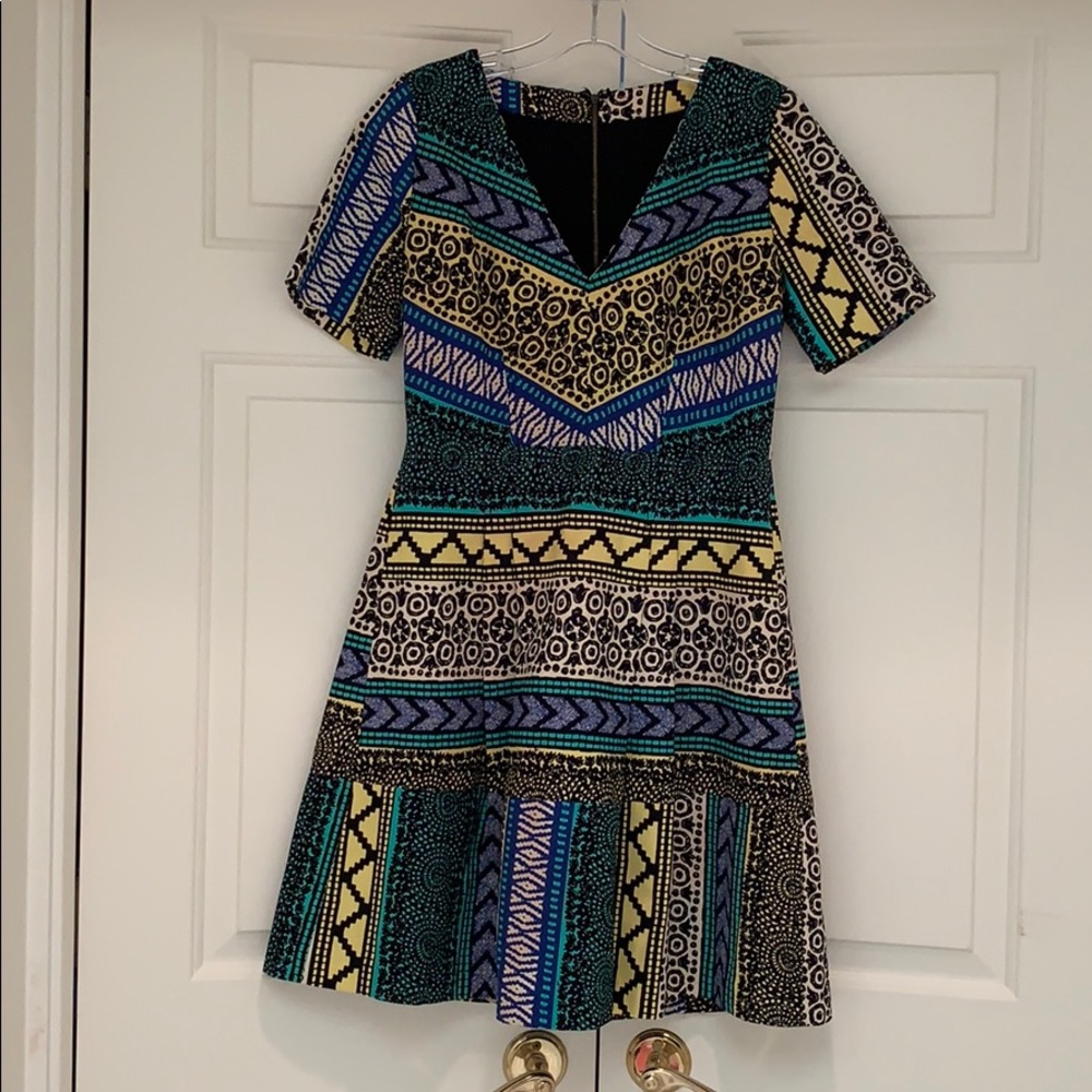 Anthropologie printed dress